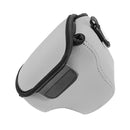 Mini Portable Neoprene Camera Bag & Case for Canon SX520 HS  Size: 10*10*13cm(Grey)