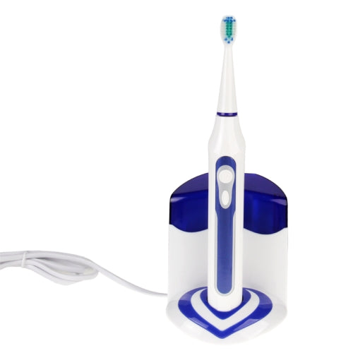 FL-A12 Rechargeable Sonic Electric Toothbrush with UV Sanitizer (White + Blue)