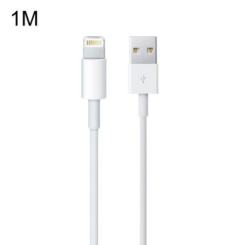 1m OEM Version 8 Pin to USB Sync Data / Charging Cable for iPhone 6 & 6 Plus, iPhone 5 & 5S & 5C, iPad Air, Length: 1m