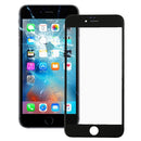 Front Screen Outer Glass Lens with Front LCD Screen Bezel Frame for iPhone 6s(Black)