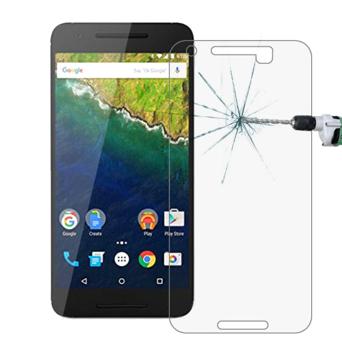 For Google Nexus 6P 0.26mm 9H+ Surface Hardness 2.5D Explosion-proof Tempered Glass Screen Film
