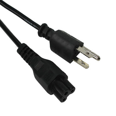 3 Prong Style US Notebook Power Cord, Cable Length: 1.2m