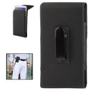 Litchi Texture Vertical Wallet Style Leather Case with Belt Clip for Galaxy Note III / N9000 / N7100(Black)