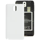 Litchi Texture Original Plastic Battery Cover For Galaxy Note III / N9000(White)