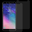 2 PCS 0.26mm 9H 2.5D Tempered Glass Film for Galaxy A6 (2018)