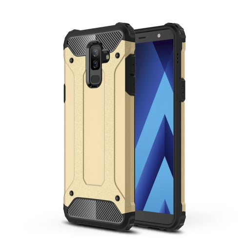 Magic Armor TPU + PC Case for Galaxy J8 (2018) (Gold)