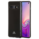 GOOSPERY I JELLY METAL TPU Protective Case for Galaxy S10(Black)