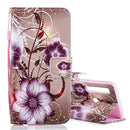 Lotus Pattern Horizontal Flip Leather Case for Galaxy A9 (2018) / A9s, with Holder & Card Slots & Wallet