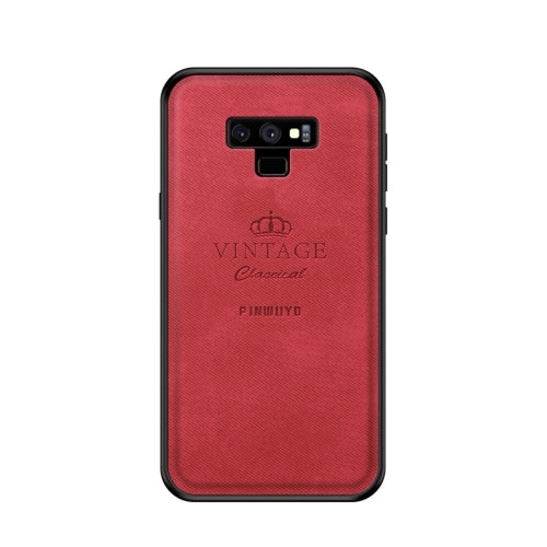 PINWUYO Shockproof Waterproof Full Coverage PC + TPU + Skin Protective Case for Galaxy Note 9 (Red)