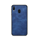 PINWUYO Shockproof Waterproof Full Coverage PC + TPU + Skin Protective Case for Galaxy M20 (Blue)