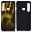 Paste Skin + PC Thermal Sensor Discoloration Case for Galaxy A9 (2018)(Green)