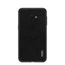MOFI Shockproof TPU + PC + Cloth Pasted Case for Galaxy J4 plus (Black)
