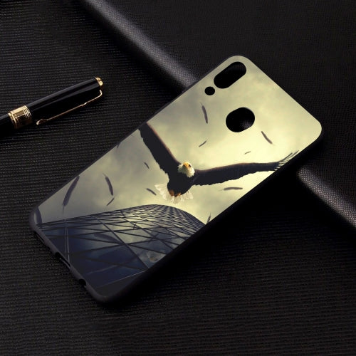 Eagle Painted Pattern Soft TPU Case for Galaxy A30