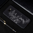 Lotus Pond Painted Pattern Soft TPU Case for Galaxy J4+