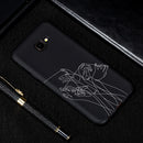 Five Hands Painted Pattern Soft TPU Case for Galaxy J4+