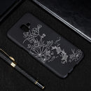 Lotus Pond Painted Pattern Soft TPU Case for Galaxy J6+
