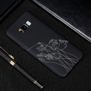 Five Hands Painted Pattern Soft TPU Case for Galaxy S8+