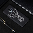 Elk Painted Pattern Soft TPU Case for Galaxy S9+