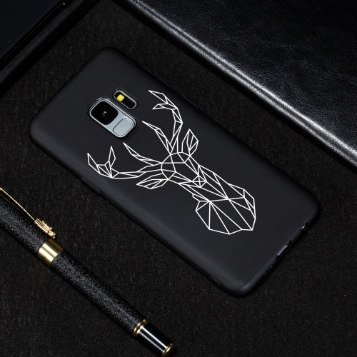 Elk Painted Pattern Soft TPU Case for Galaxy S9+