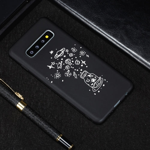 Wishing Bottle Painted Pattern Soft TPU Case for Galaxy S10e