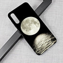 Moon Painted Pattern Soft TPU Case for Galaxy A50