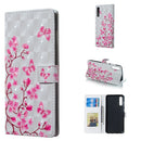 Butterfly Love Flower Pattern 3D Horizontal Flip Leather Case for Galaxy A70, with Holder & Card Slots & Photo Frame & Wallet