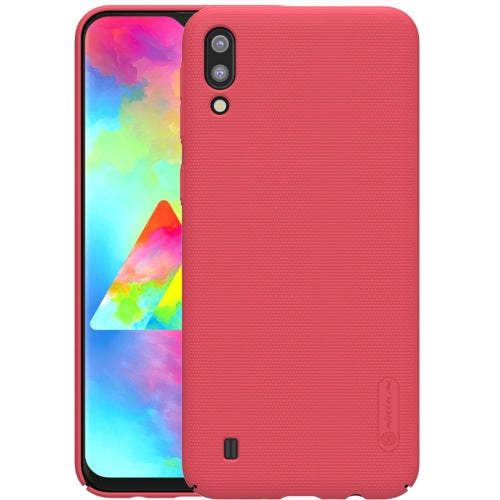 NILLKIN Frosted Concave-convex Texture PC Case for Galaxy M10 (Red)
