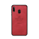 PINWUYO Shockproof Waterproof Full Coverage PC + TPU + Skin Protective Case for Galaxy A20E (Red)
