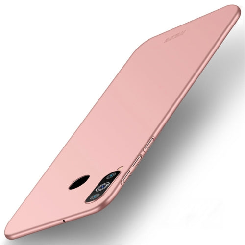 MOFI Frosted PC Ultra-thin Hard Case for Galaxy M30 (Rose Gold)