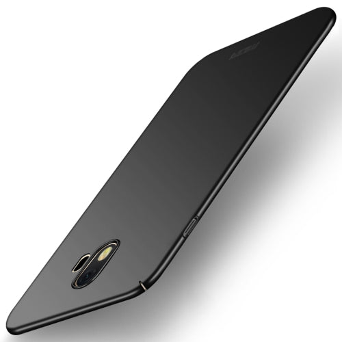 MOFI Frosted PC Ultra-thin Edge Fully Wrapped Protective Back Case for Samsung Galaxy J4 (2018) (Eurasian Edition)(Black)