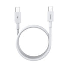 REMAX RC-135C 1m 5A Type-C to USB-C / Type-C 100W PD Fast Charging Data Cable (White)