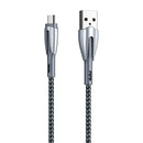 REMAX RC-162a Armor Series 3A USB to USB-C / Type-C Charging Cable, Cable Length: 1m(Silver)