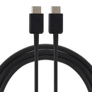 33W 6A USB-C / Type-C Male to USB-C / Type-C Male Fast Charging Data Cable for Samsung Galaxy Note 10, Cable Length: 1m (Black)