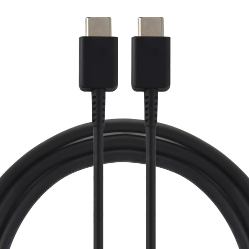 33W 6A USB-C / Type-C Male to USB-C / Type-C Male Fast Charging Data Cable for Samsung Galaxy Note 10, Cable Length: 1m (Black)