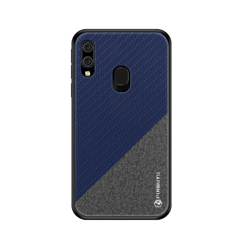 PINWUYO Honors Series Shockproof PC + TPU Protective Case for Galaxy A20 / A30 (Blue)