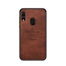 PINWUYO Shockproof Waterproof Full Coverage PC + TPU + Skin Protective Case for Galaxy A20 / A30 (Brown)