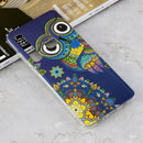 Luminous Blue Owl Pattern Shockproof TPU Protective Case for Galaxy A9 (2018) / A9s