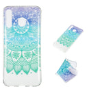 Datura Bell Pattern Highly Transparent TPU Protective Case for Galaxy M30