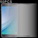 50 PCS 0.26mm 9H 2.5D Tempered Glass Film for Galaxy C7 Pro