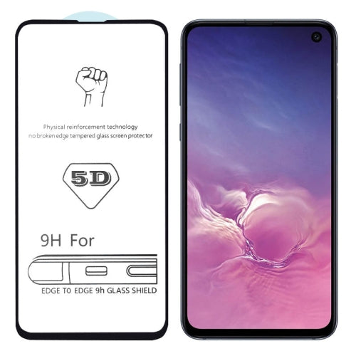 9H 5D Full Glue Full Screen Tempered Glass Film for Galaxy S10 E