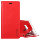 GOOSPERY BLUE MOON FLIP Series Crazy Horse Texture Horizontal Flip Leather Case for Galaxy S10e, with Holder & Card Slots & Wallet(Red)