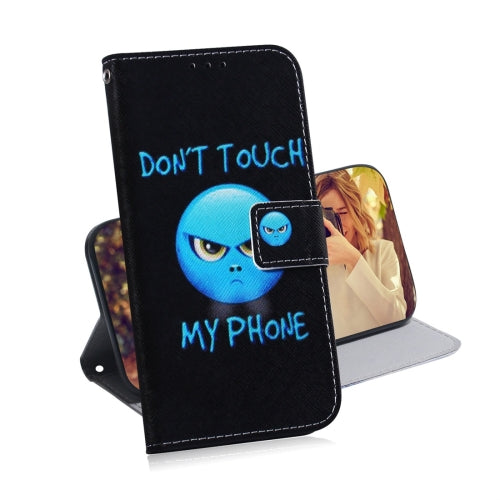 Anger Pattern Coloured Drawing Horizontal Flip Leather Case for Galaxy A9 (2018), with Holder & Card Slots & Wallet