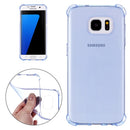 For Galaxy S7 Edge / G935 Shock-resistant Cushion TPU Protective Case (Blue)