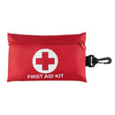 101 in 1 Outdoor Survival First Aid Kit Household Medical Emergency Supplies with Backpack Buckle(Red)