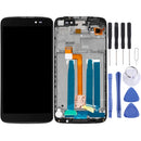 LCD Screen and Digitizer Full Assembly with Frame for Alcatel One Touch Idol 3 5.5 LTE / 6045 (Black)