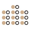 10 PCS for Oppo R9 Plus Back Camera Lens(Black)