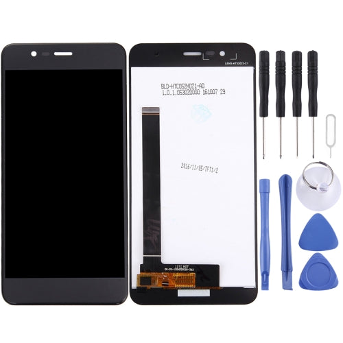LCD Screen and Digitizer Full Assembly for Asus ZenFone 3 Max / ZC520TL / X008D (038 Version)(Black)