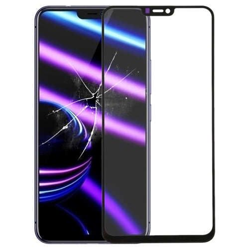 Front Screen Outer Glass Lens for Vivo X21i(Black)