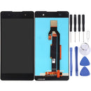 LCD Screen and Digitizer Full Assembly for Sony Xperia E5 (Black)