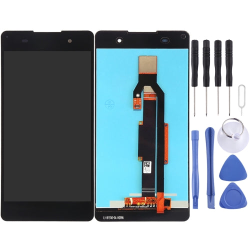 LCD Screen and Digitizer Full Assembly for Sony Xperia E5 (Black)